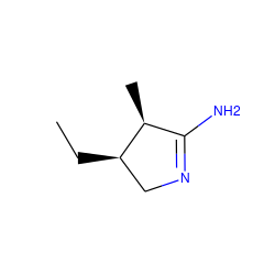 CC[C@@H]1CN=C(N)[C@@H]1C ZINC000028371962