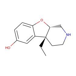CC[C@]12CCNC[C@H]1Oc1ccc(O)cc12 ZINC000045245964