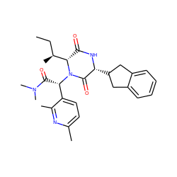 CC[C@H](C)[C@@H]1C(=O)N[C@H](C2Cc3ccccc3C2)C(=O)N1[C@@H](C(=O)N(C)C)c1ccc(C)nc1C ZINC000034643507