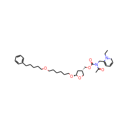 CC[n+]1ccccc1CN(C(C)=O)C(=O)OC[C@@H]1CO[C@@H](OCCCCCCOCCCCCc2ccccc2)C1 ZINC000027740407