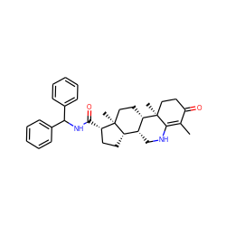 CC1=C2NC[C@@H]3[C@@H]4CC[C@H](C(=O)NC(c5ccccc5)c5ccccc5)[C@@]4(C)CC[C@@H]3[C@@]2(C)CCC1=O ZINC000026399538