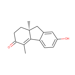 CC1=C2c3ccc(O)cc3C[C@]2(C)CCC1=O ZINC000034050132