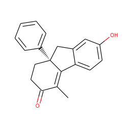 CC1=C2c3ccc(O)cc3C[C@]2(c2ccccc2)CCC1=O ZINC000034633780