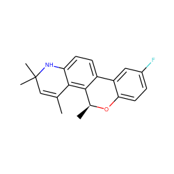 CC1=CC(C)(C)Nc2ccc3c(c21)[C@H](C)Oc1ccc(F)cc1-3 ZINC000003831986