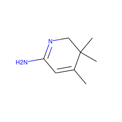 CC1=CC(N)=NCC1(C)C ZINC000013476781