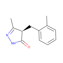 CC1=NNC(=O)[C@@H]1Cc1ccccc1C ZINC000100127830