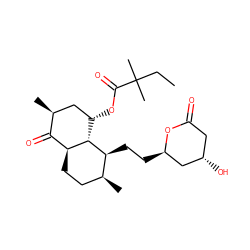 CCC(C)(C)C(=O)O[C@H]1C[C@H](C)C(=O)[C@@H]2CC[C@H](C)[C@H](CC[C@@H]3C[C@@H](O)CC(=O)O3)[C@@H]12 ZINC000003802541