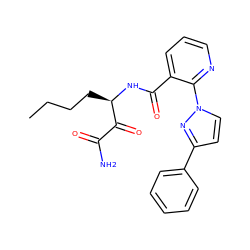 CCCC[C@@H](NC(=O)c1cccnc1-n1ccc(-c2ccccc2)n1)C(=O)C(N)=O ZINC000114056919