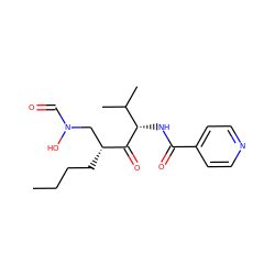 CCCC[C@H](CN(O)C=O)C(=O)[C@@H](NC(=O)c1ccncc1)C(C)C ZINC000066111568