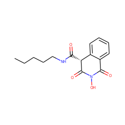 CCCCCNC(=O)[C@H]1C(=O)N(O)C(=O)c2ccccc21 ZINC000204599516