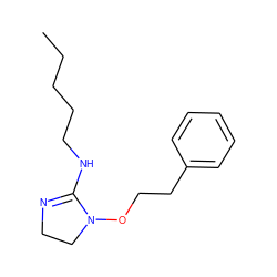 CCCCCNC1=NCCN1OCCc1ccccc1 ZINC000003818821