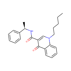 CCCCCn1cc(C(=O)N[C@H](C)c2ccccc2)c(=O)c2ccccc21 ZINC000013678337