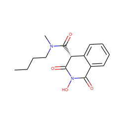 CCCCN(C)C(=O)[C@H]1C(=O)N(O)C(=O)c2ccccc21 ZINC000203710757