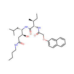 CCCCNC(=O)C[C@H](O)[C@H](CC(C)C)NC(=O)[C@@H](NC(=O)COc1ccc2ccccc2c1)[C@@H](C)CC ZINC000026740011