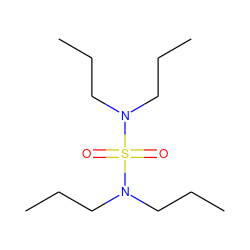 CCCN(CCC)S(=O)(=O)N(CCC)CCC ZINC000028650896