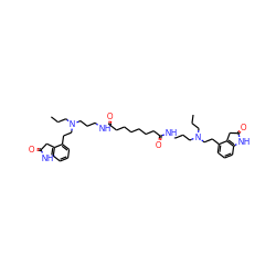 CCCN(CCCNC(=O)CCCCCCC(=O)NCCCN(CCC)CCc1cccc2c1CC(=O)N2)CCc1cccc2c1CC(=O)N2 ZINC000473119272