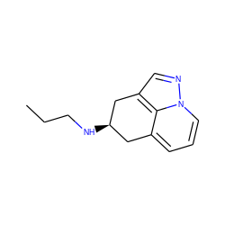 CCCN[C@@H]1Cc2cccn3ncc(c23)C1 ZINC000029247950