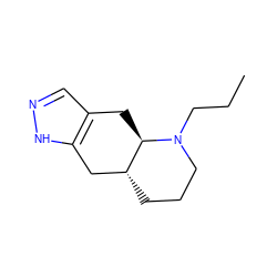 CCCN1CCC[C@@H]2Cc3[nH]ncc3C[C@H]21 ZINC000004629192