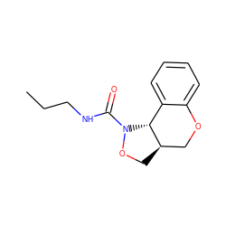 CCCNC(=O)N1OC[C@@H]2COc3ccccc3[C@H]21 ZINC000058576473