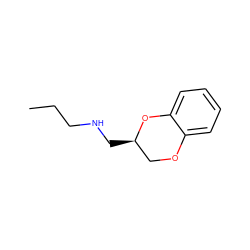 CCCNC[C@@H]1COc2ccccc2O1 ZINC000003887612