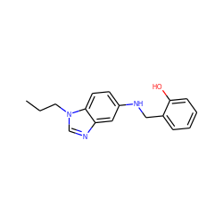 CCCn1cnc2cc(NCc3ccccc3O)ccc21 ZINC000002338914