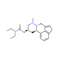 CCN(CC)C(=O)N[C@@H]1C[C@@H]2c3cccc4c3C(=CC4)C[C@H]2N(C)C1 ZINC000028762181