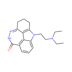 CCN(CC)CCn1c2c3c(n[nH]c(=O)c4cccc1c34)CCC2 ZINC000150201839