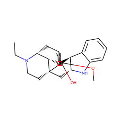 CCN1CC[C@]23C[C@H]4Nc5ccccc5[C@@H]4C[C@H]2[C@H]1Cc1ccc(OC)c(O)c13 ZINC000058648789