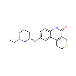 CCN1CCC[C@H](Oc2ccc3[nH]c(=O)c4c(c3c2)CCSC4)C1 ZINC000049089760