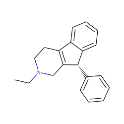 CCN1CCC2=C(C1)[C@@H](c1ccccc1)c1ccccc12 ZINC000028262634