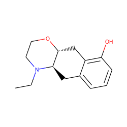 CCN1CCO[C@@H]2Cc3c(O)cccc3C[C@H]21 ZINC000103224153