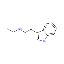 CCNCCc1c[nH]c2ccccc12 ZINC000001999157