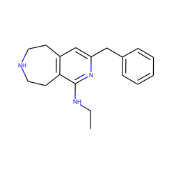 CCNc1nc(Cc2ccccc2)cc2c1CCNCC2 ZINC000299852175