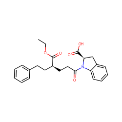 CCOC(=O)[C@@H](CCC(=O)N1c2ccccc2C[C@@H]1C(=O)O)CCc1ccccc1 ZINC000028264969