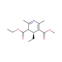 CCOC(=O)C1C(C)=NC(C)=C(C(=O)OC)[C@H]1CC ZINC000100035984