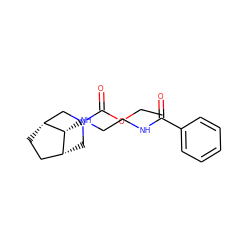 CCOC(=O)N1C[C@@H]2CC[C@H](C1)[C@@H]2NCCNC(=O)c1ccccc1 ZINC000103227197