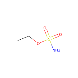 CCOS(N)(=O)=O ZINC000005860443