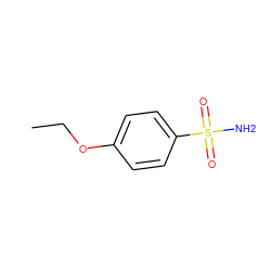 CCOc1ccc(S(N)(=O)=O)cc1 ZINC000003885122