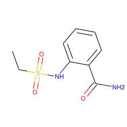 CCS(=O)(=O)Nc1ccccc1C(N)=O ZINC000006858491