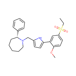 CCS(=O)(=O)c1ccc(OC)c(-c2ccc(CN3CCCCC[C@@H]3c3ccccc3)[nH]2)c1 ZINC000001540651