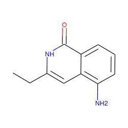 CCc1cc2c(N)cccc2c(=O)[nH]1 ZINC000096282479