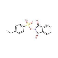 CCc1ccc(S(=O)(=O)ON2C(=O)c3ccccc3C2=O)cc1 ZINC000002841343