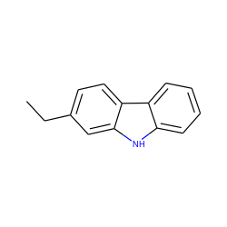 CCc1ccc2c(c1)[nH]c1ccccc12 ZINC000005956496