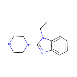 CCn1c(N2CCNCC2)nc2ccccc21 ZINC000000007945