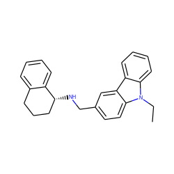 CCn1c2ccccc2c2cc(CN[C@@H]3CCCc4ccccc43)ccc21 ZINC000000975552