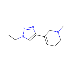 CCn1cc(C2=CCCN(C)C2)nn1 ZINC000013739798