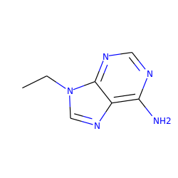 CCn1cnc2c(N)ncnc21 ZINC000000402896