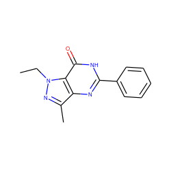 CCn1nc(C)c2nc(-c3ccccc3)[nH]c(=O)c21 ZINC000028015375