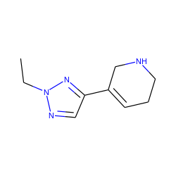 CCn1ncc(C2=CCCNC2)n1 ZINC000013739806