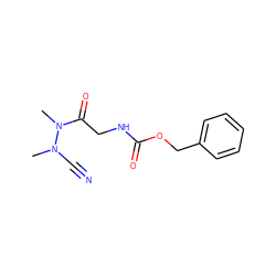 CN(C#N)N(C)C(=O)CNC(=O)OCc1ccccc1 ZINC000066111738